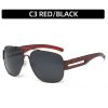 Fashion Pilot Polarized Sunglasses Men Glasses Retro Sunglass Luxury Designer Eyewear Driving UV400 Sun Glass Black Shades