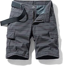 Men's Casual Sports Shorts Quick Dry Fashion Fit Twill Cargo Shorts Shorts with Pockets (Color: PA13-L)