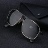 Fashion Pilot Polarized Sunglasses Men Double Bean Glasses Retro Driving Sunglass Luxury Designer Eyewear UV400 Sun Glass Shades